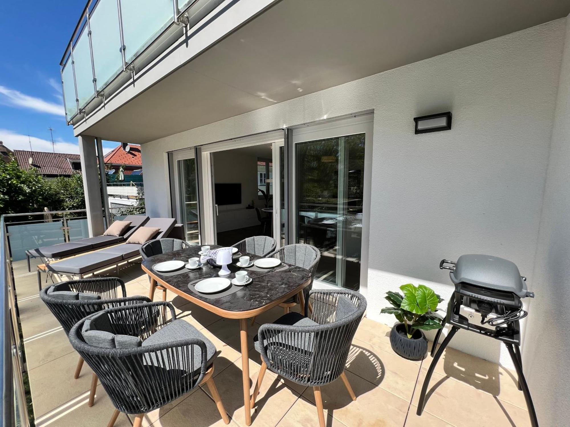 Neues Seeapartment Uberlingen Exterior foto