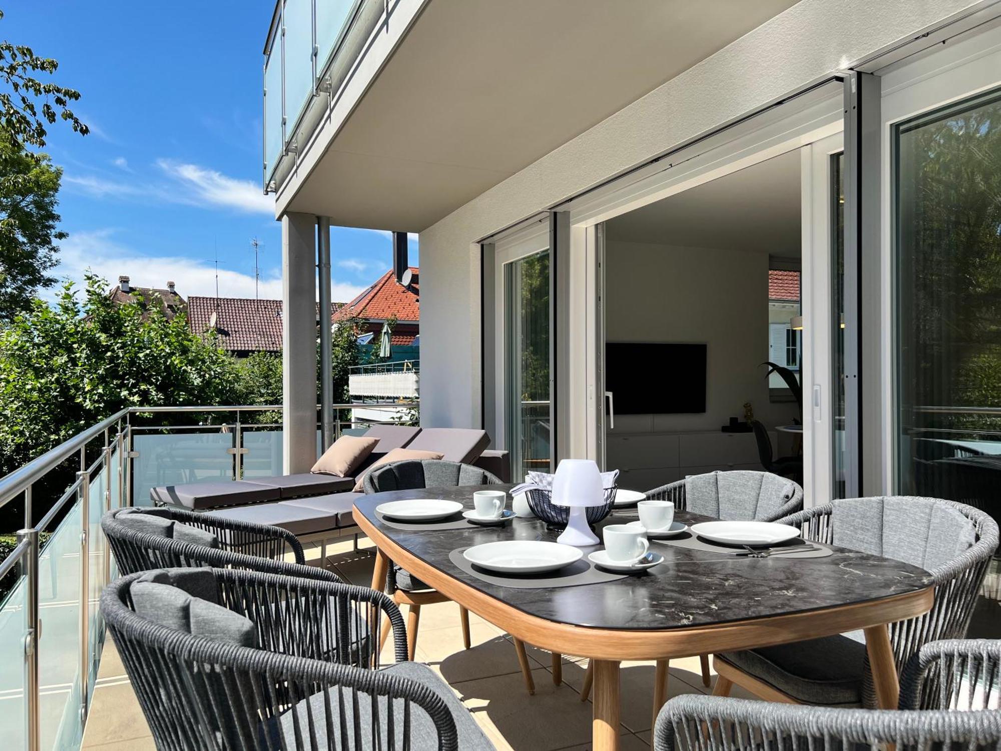 Neues Seeapartment Uberlingen Exterior foto